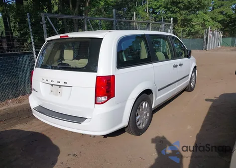 2015 Dodge Grand Caravan American Value Pkg из США, поврежденный, VIN 2C4RDGBG0FR606198